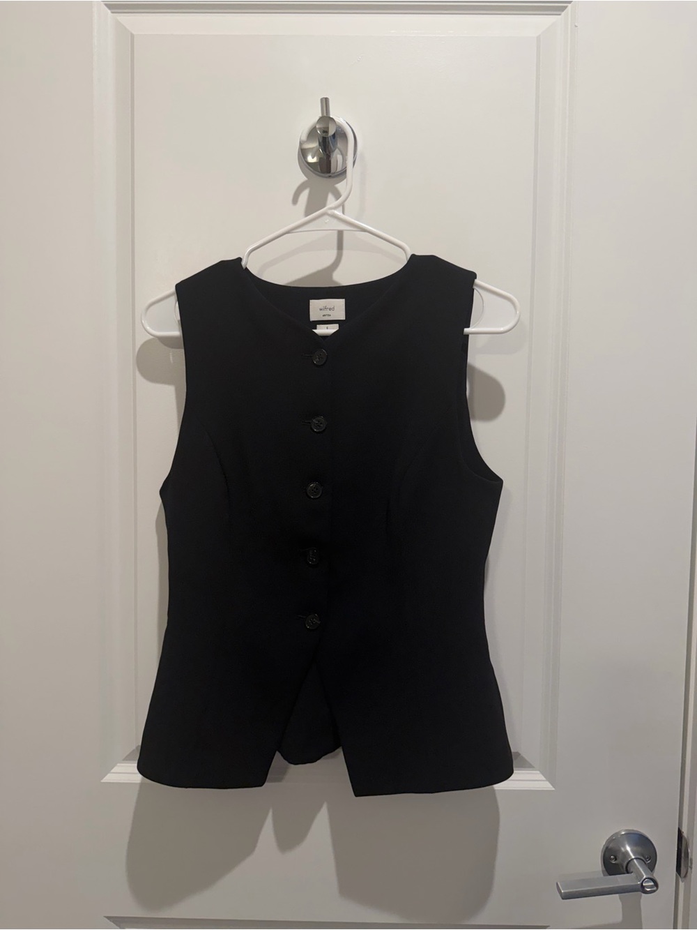 Aritzia Black Regal Vest NOT AVAILABLE